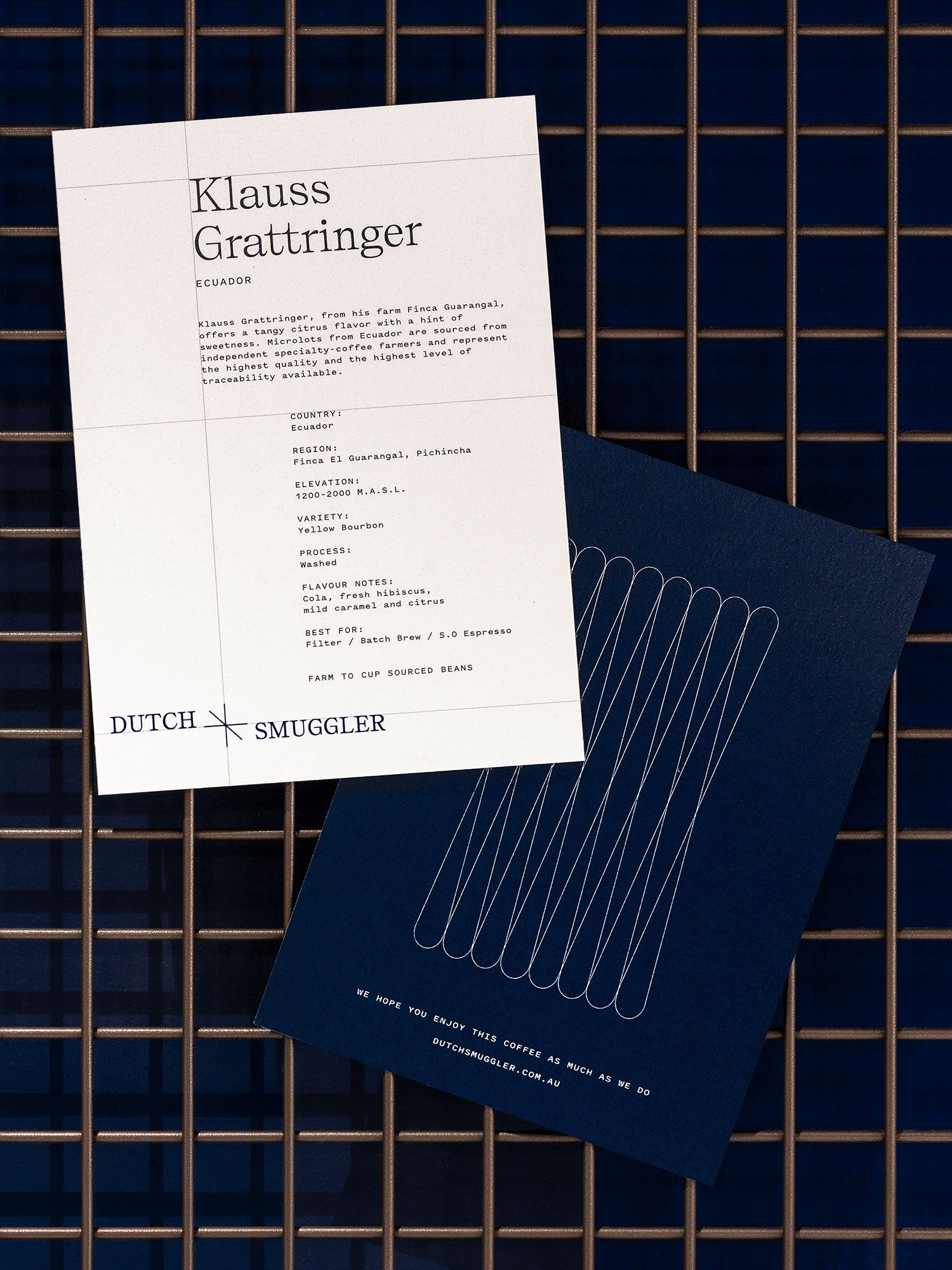 Akme Dutch Smuggler Coffee Cards