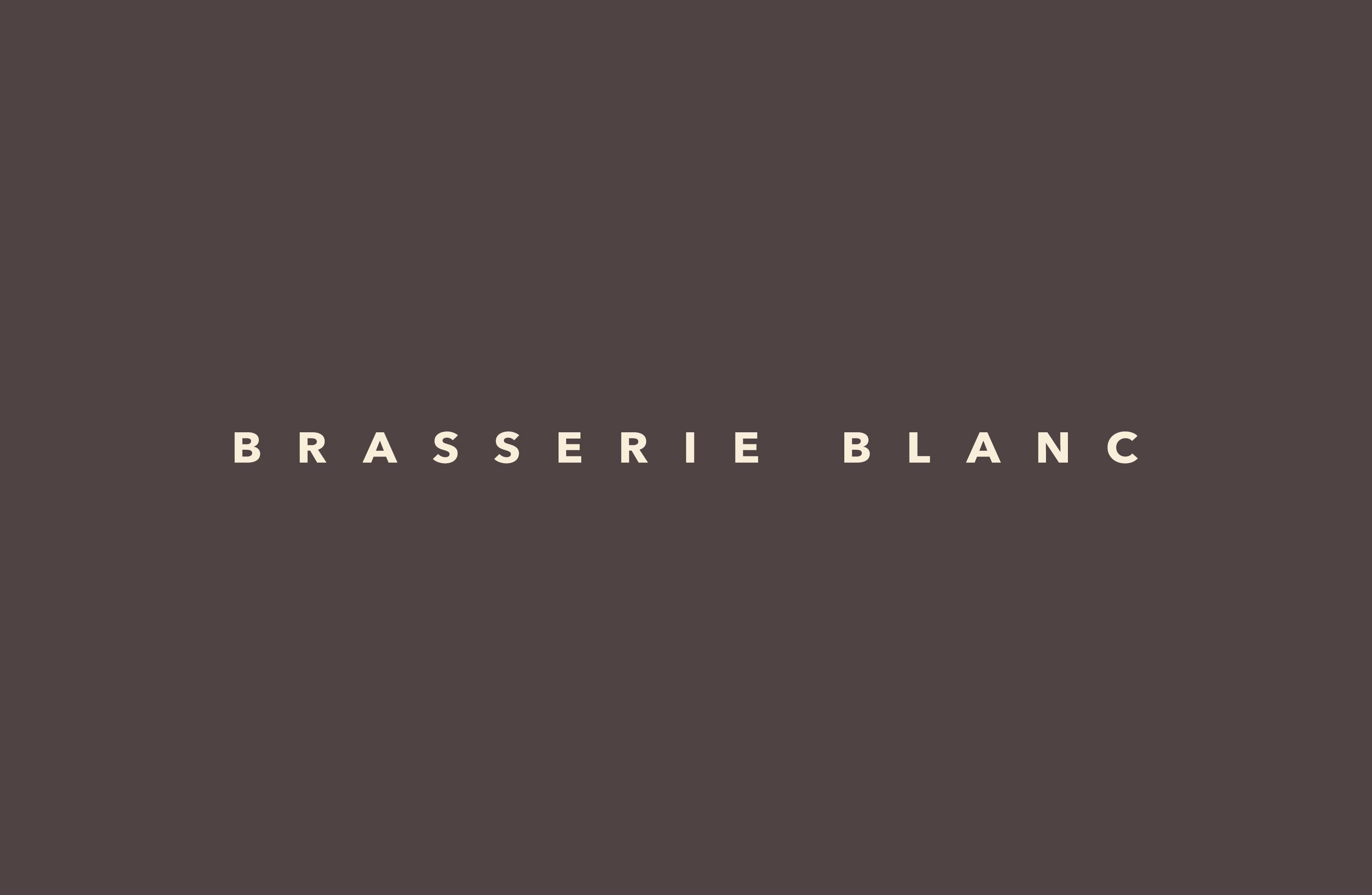 Akme Brasserie Blanc Identity